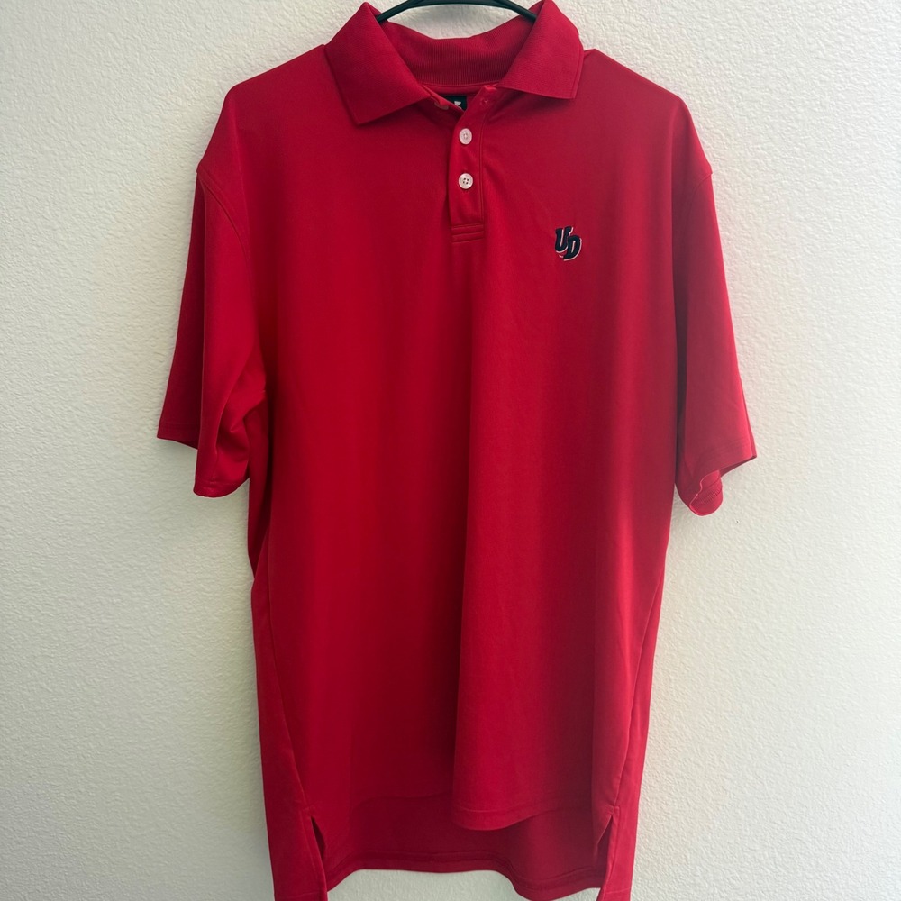 Under Armour‎ University of Dayton UD Performance Golf Polo Shirt Men's Medium